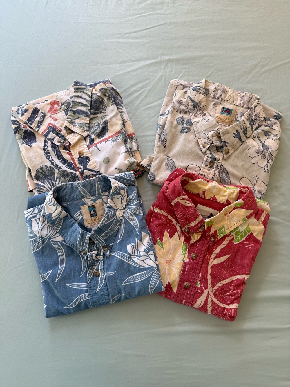 Kahala Aloha Shirt Bundle (Button Down & Pullover)